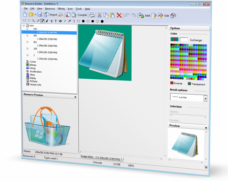 Click to view Resource Builder 3.0.2 screenshot