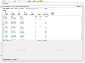 Comparing EXE and DLL resources in Resource Builder