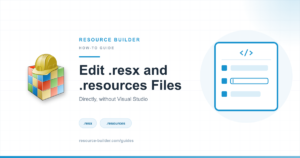 Edit .resx and .resources without Visual Studio